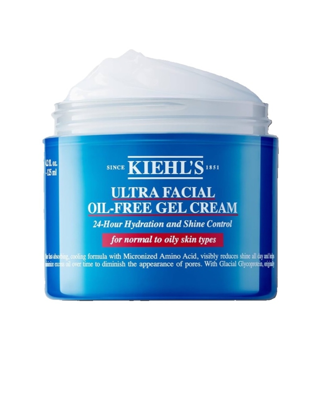 Kiehl's Ultra Facial Fresh Gel Cream 4.2 oz Normal to Oily Skin Type